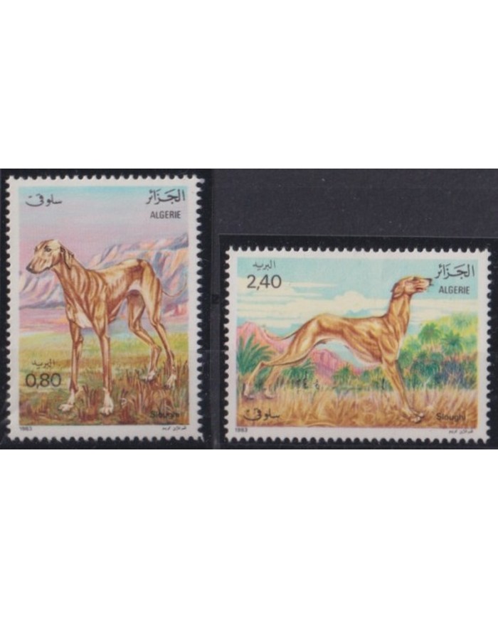 F-EX28419 ALGERIE ARGELIA ALGERIA MNH 1983 DOG PERROS.