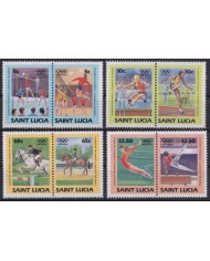 F-EX28250 MONACO1996 ATLANTA OLYMPIC GAMES ATHLETISM BASEBALL CYCLE JABALIN.