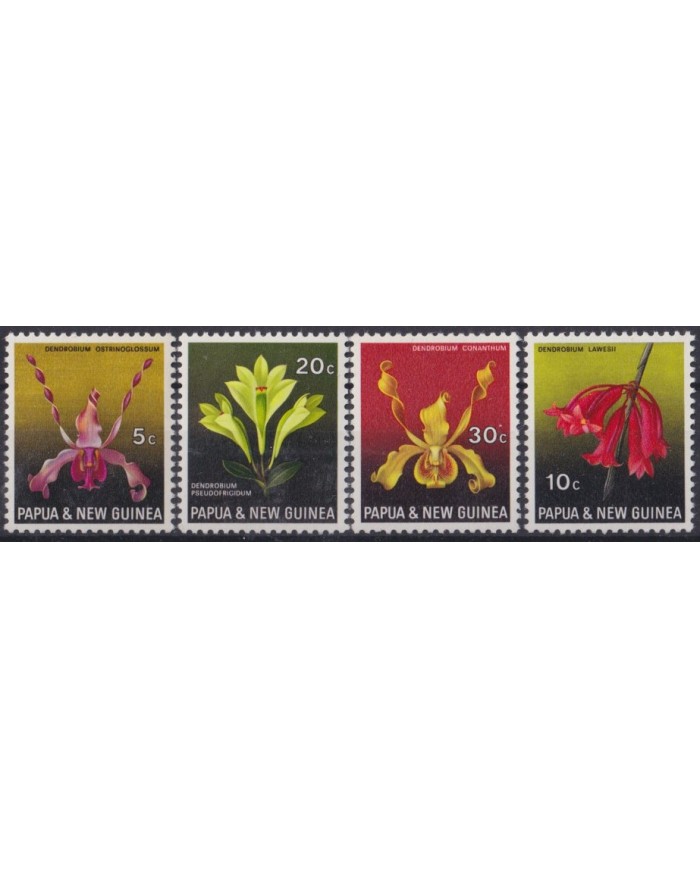 F-EX28659 PAPUA NEW GUINEA MNH 1971 FLOWER FLORES.