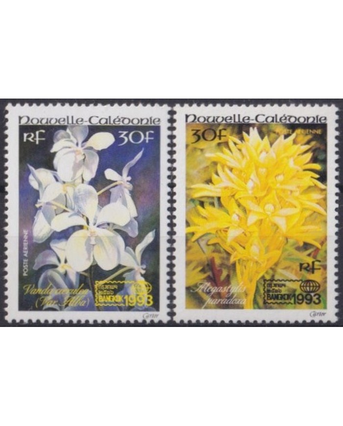 F-EX28720 NEW CALEDONIE MNH 1993 FLOWER FLORES.