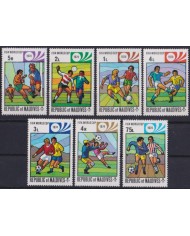 F-EX28737 MALDIVES MALDIVAS MNH 1974 FIFA WORLD CUP SOCCER FUTBOLL.