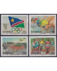 F-EX28813 MALTA MNH 1992 BARCELONA OLYMPIC GAMES SWIMING ATHLETISM.
