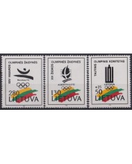 F-EX28815 LIETUVA LITHUANIA MNH 1992 OLYMPIC GAMES BARCELONA.