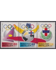 F-EX28817 NEDERLAND ANTILLES HOLLAND MNH 1992 OLYMPIC GAMES BARCELONA.