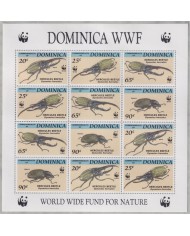 F-EX28466 FALKLAND MNH 1983 INSECT ENTHOMOLOGY BEETLE.