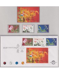 F-EX29098 NEDERLAND HOLLAND MNH 1994 FLOWER FLORES + FDC.