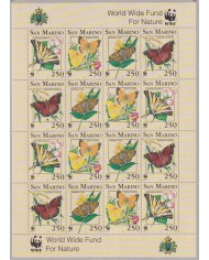 F-EX28612 SWAZILAND MNH 1982 INSECT BUTTERFLIES MARIPOSAS PAPILLON.