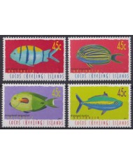 F-EX39872 COCOS KEELING MNH 2001 SEA WILDLIFE FISH PECES.
