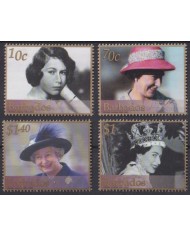 F-EX39740 BARBADOS MNH 2002 ROYAL FAMILY GOLDEN JUBILEE.
