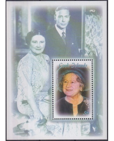 F-EX39827 COOK IS MNH 2000 ROYAL FAMILY 100th ANNIV MOTHER DAY.