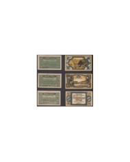 F-EX8713 GERMANY ALEMANIA DEUTSCHLAND NOTGELD BANKNOTE LOT.