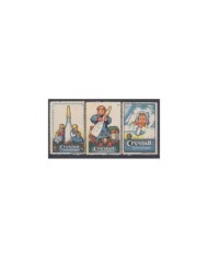 F-EX9025 GERMANY ALEMANIA DEUTSCHLAND CINDERELLA SHIP LLOYD BREMEN 47x60mm ORIGINAL GUM