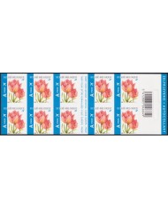 F-EX39770 BELGIUM BELGIQUE MNH 2007 ADHESIVE BOOKLED FLOWER FLORES