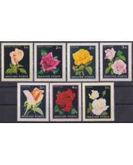 F-EX39914 HUNGARY MNH 1982 ROSE FLOWER FLORES.