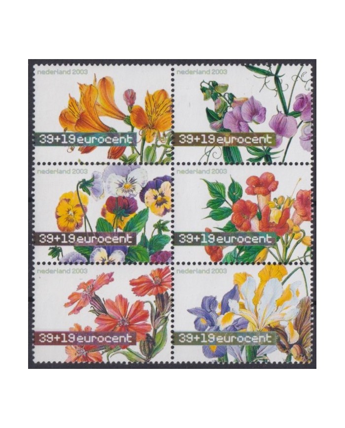 F-EX39915 HOLLAND NEDERLAND NETHERLAND MNH 2003 ROSE FLOWER FLORES.
