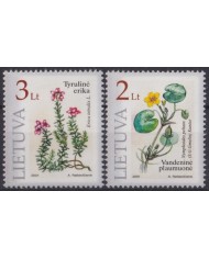F-EX39931 LIETUVA LITUANIA MNH 2001 FLOWER FLORES.
