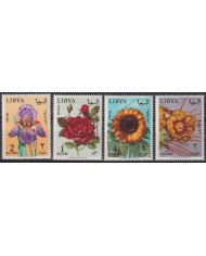 F-EX39935 LIBYA LIBIA MNH 1965 FLOWER FLORES.