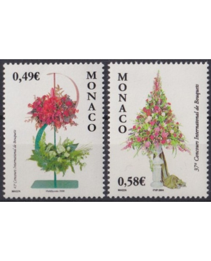 F-EX39953 MONACO MNH 2004 FLOWER FLORES.