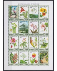F-EX39798 SIERRA LEONE MNH FLOWER FLORES.