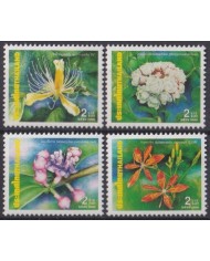F-EX40024 THAILAND TAILANDIA MNH 2000 FLOWER FLORES.