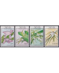 F-EX39968 NEVIS MNH 1990 FLOWER FLORES.