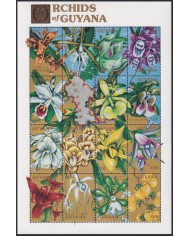 F-EX39780 GUYANA GUIANA MNH 1990 ORCHILD ORQUIDEAS FLOWER FLORES.