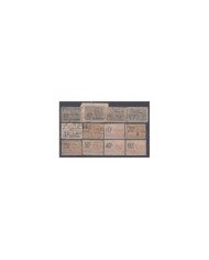 F-EX9422 FRANCE FRANCIA REVENUE EFFECTS STAMPS LOT.