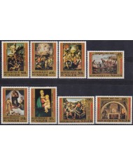 F-EX33694 NIGER MNH 1983 CHRISTMAS NAVIDAD ART PAINTING RELIGION RAPHAEL.