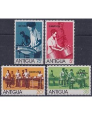 F-EX33710 ANTIGUA MNH 1974 MUSIC MUSICAL STEEL INSTRUMENTS.
