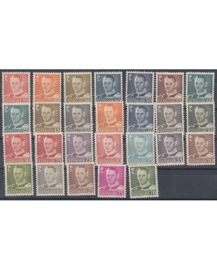 F-EX8554 DANMARK DENMARK DINAMARCA LOT MORE 150â¬ CATALOGUE MLH.