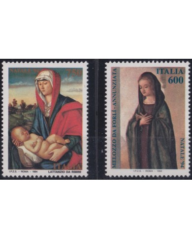 F-EX36002 ITALY ITALIA MNH 1994 CHRISTMAS NAVIDAD RELIGION ART PAINTING MELOZZO DA FORLI.