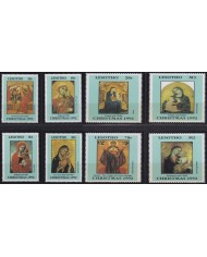 F-EX36009 LESOTHO MNH 1992 CHRISTMAS NAVIDAD RELIGION ART PAINTING SASSETTA.