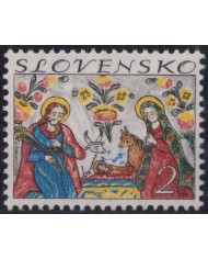 F-EX36136 CZECHOSLOVAKIA MNH 1994 CHRISTMAS NAVIDAD RELIGION ART PAINTING VIRGEN MADONNA RANAISSANCE.