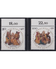 F-EX35801 GERMANY MNH 1993 CHRISTMAS NAVIDAD ART RENAISSENCE SCULTURE.