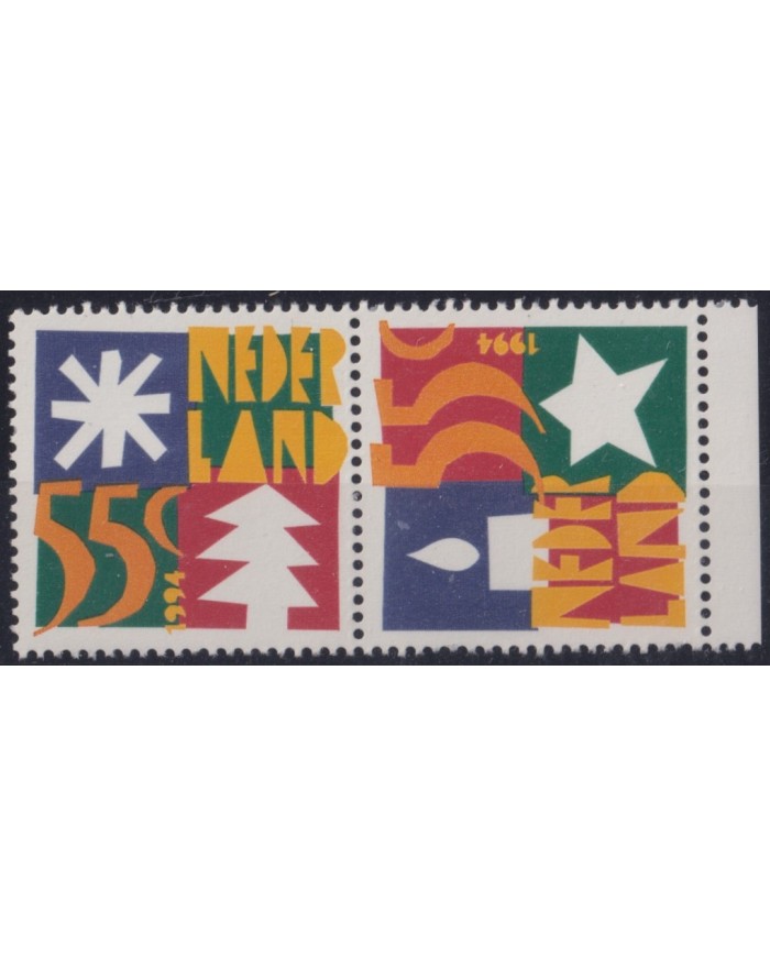F-EX35882 NEDERLAND HOLLAND MNH 1994 CHRISTMAS NAVIDAD RELIGION DRAWING NOEL.