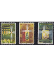 F-EX36020 MALTA MNH 1993 CHRISTMAS NAVIDAD RELIGION DRAWING NOEL.