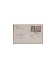 F-EX8692 MAROC MOROCCO WWII HOSPITAL POSTCARD RABAT TO FRANCE.