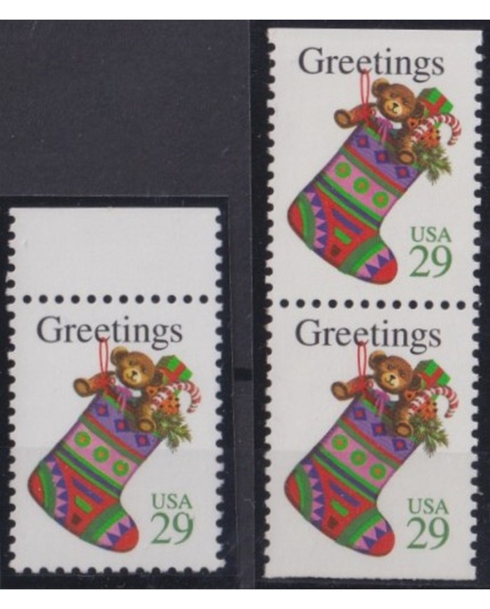F-EX35851 USA US MNH 1994 CHRISTMAS NAVIDAD RELIGION DRAWING.
