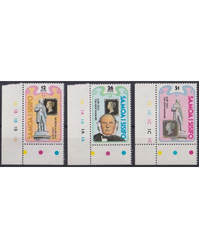 F-EX35592 SAMOA I SISIFO MNH 1979 ROWLAND HILL PENNY BLACK.