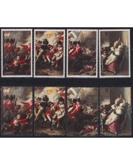 F-EX34964 UK ENGLAND JERSEY 1981 MNH ART J. S. COPLEY DEATH OF MAJOR PEIRSON.