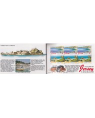 F-EX34985 UK ENGLAND JERSEY 1996 MNH BOOKLED TOURISM BEACH LANDSCAPE.