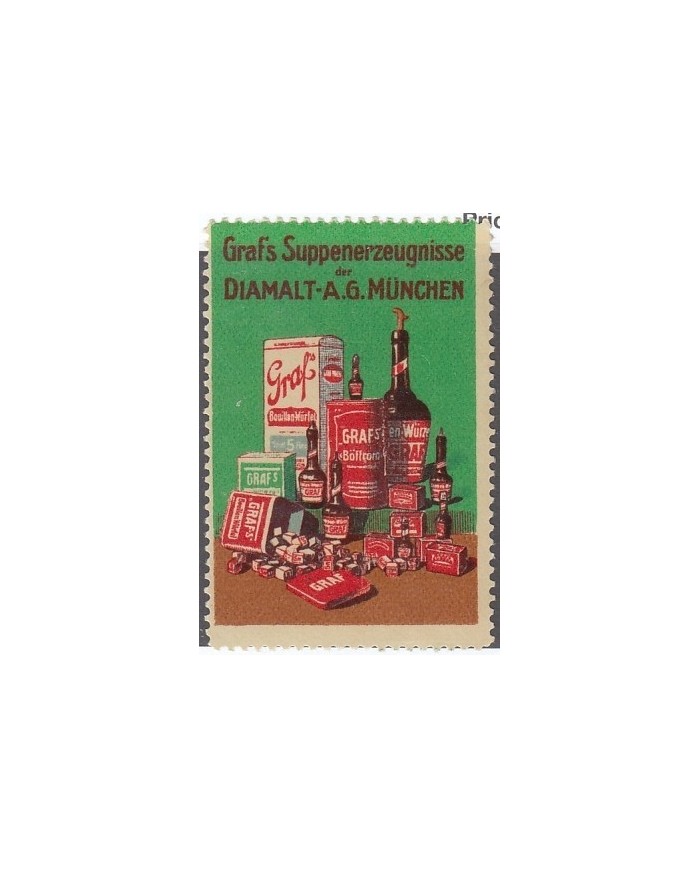 F-EX9015 GERMANY ALEMANIA CINDERELLA MUNICH BEVERAGE DIAMALT.
