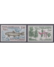F-EX37408 ANDORRA MNH 1983 WILDLIFE FISH PECES & TREE FOREST.