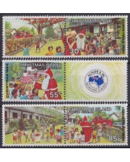F-EX37838 CHRISTMAS IS MNH 1984 CHRISTMAS NAVIDAD AUSIPEX PHILATELIC EXPO.