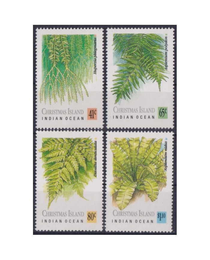 F-EX37849 CHRISTMAS IS MNH FLOWER FLORES TREE FOREST