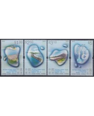 F-EX37885 HONG KONG CHINA MNH 2001 150th ANIV OF WATER SUPPLY IN HONG KONG BRIDGE.