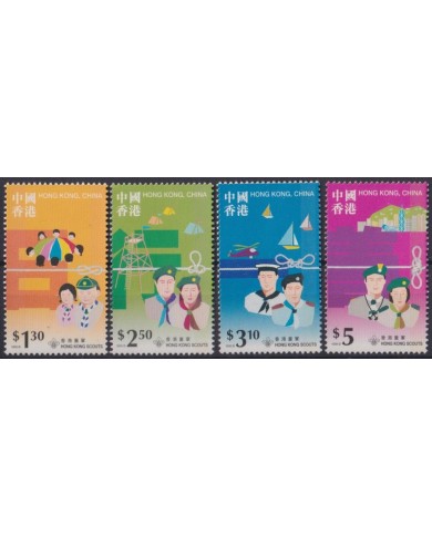 F-EX37892 HONG KONG CHINA MNH 1998 BOYS SCOUTS.