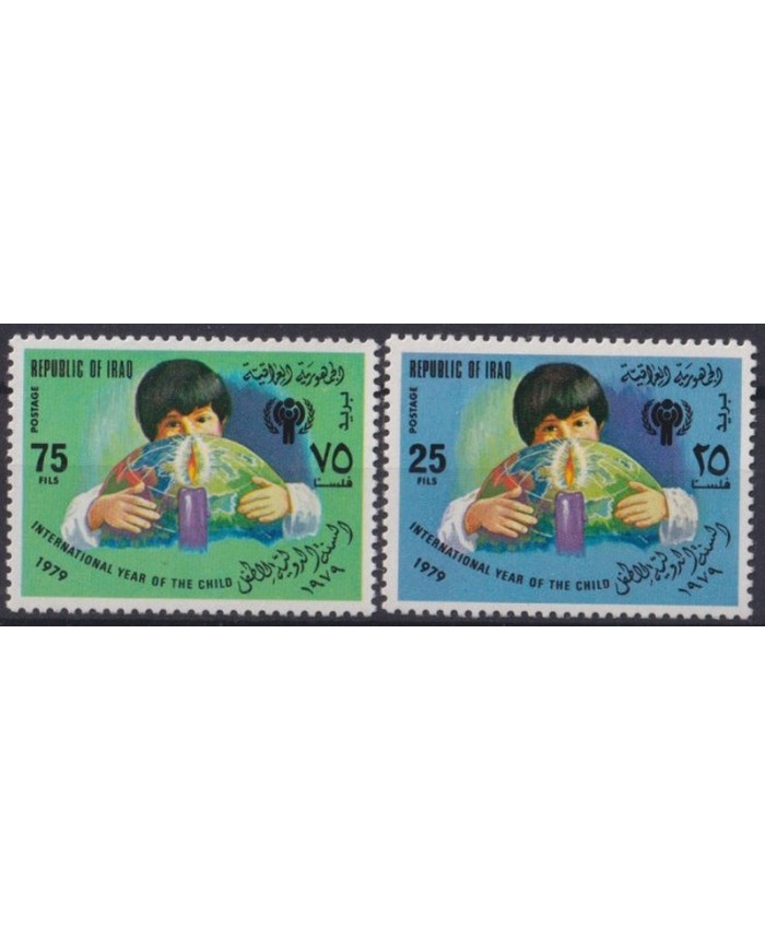 F-EX37931 IRAQ MNH 1979 INTERNATIONAL YEAR OF CHILD CHILDREN.