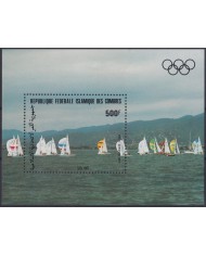 F-EX38088 COMOROS MNH 1983 SAILING SOLING  OLYMPIC GAMES YACHTING.