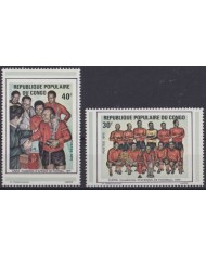 F-EX38092 CONGO MNH 1974 AFRICA SOCCER CUP FOOTBAL.